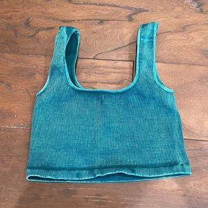 Free People Movement Cropped Ribbed Tank